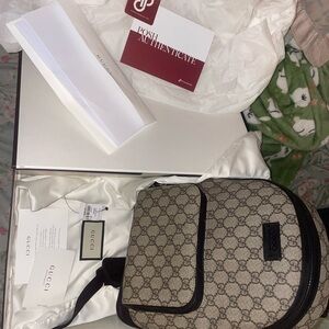 Small Gucci GG Supreme Eden Backpack